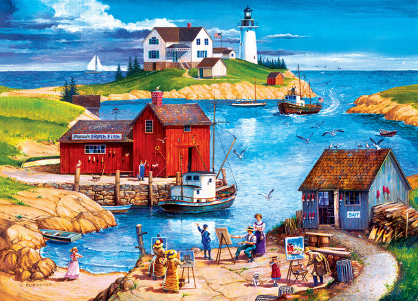 Hometown Gallery - Ladium Bay 1000 Piece Jigsaw Puzzle by Masterpieces