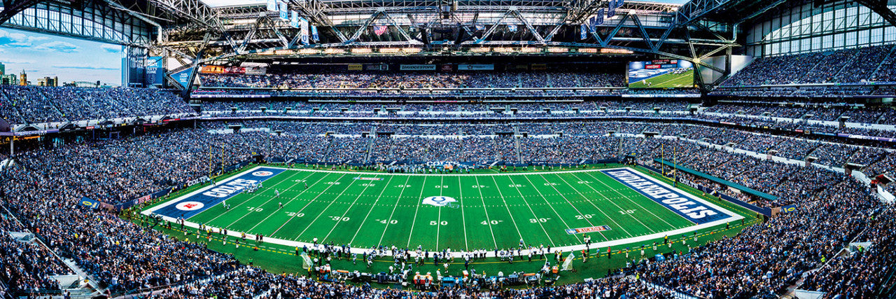 Indianapolis Colts Panoramic Stadium 1000 Piece Puzzle - Center View by Masterpieces