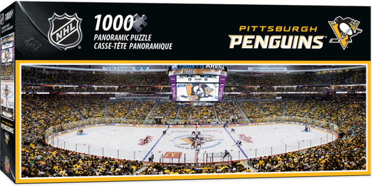Pittsburgh Penguins Panoramic Stadium 1000 Piece Puzzle - Center View by Masterpieces