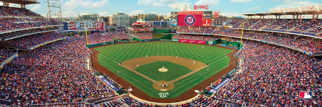 Washington Nationals Panoramic Stadium 1000 Piece Puzzle - Center View by Masterpieces