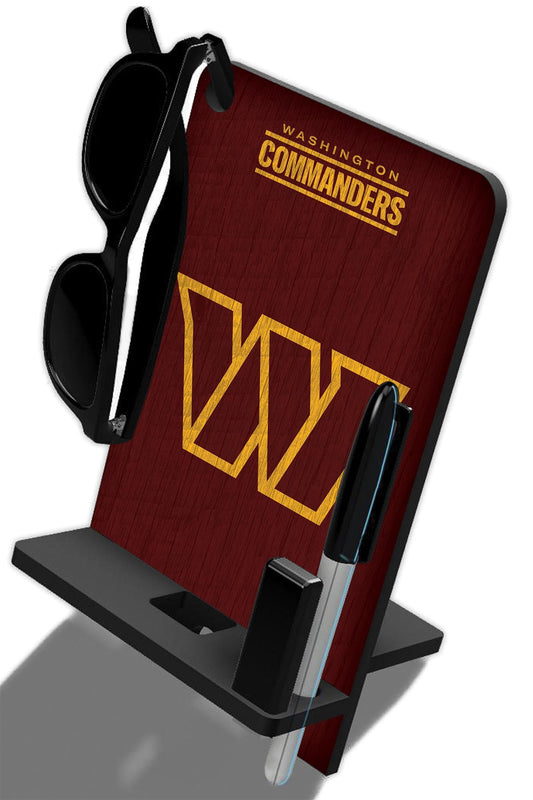 Washington Commanders 4-in-1 Desktop Phone Stand by Fan Creations
