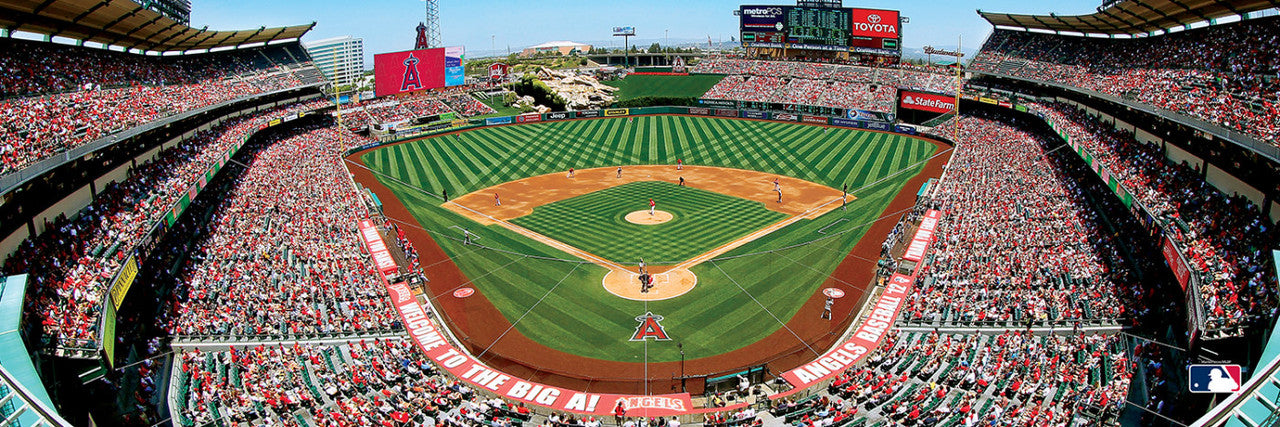 Los Angeles Angels Panoramic Stadium 1000 Piece Puzzle - Center View by Masterpieces
