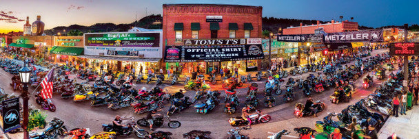 American Vista Panoramic - Sturgis 1000 Piece Jigsaw Puzzle by Masterpieces