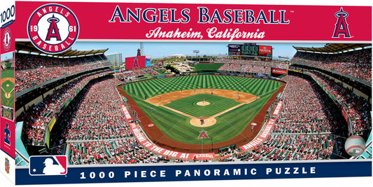 Los Angeles Angels Panoramic Stadium 1000 Piece Puzzle - Center View by Masterpieces