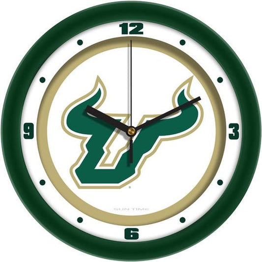 South Florida Bulls 11.5" Traditional Wall Clock by Suntime