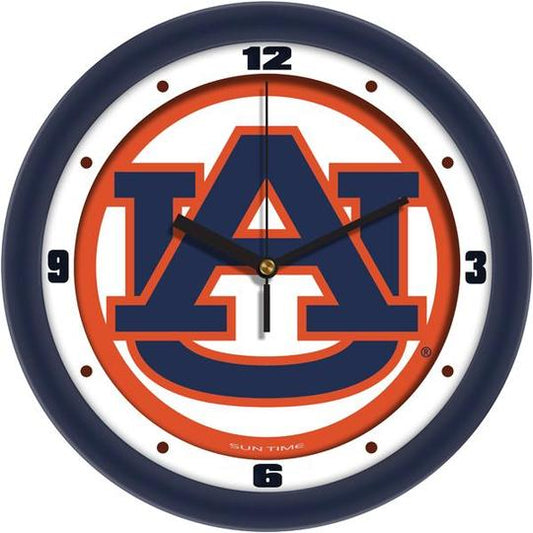 Auburn Tigers 11.5" Traditional Logo Wall Clock by Suntime
