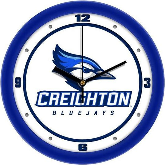 Creighton Bluejays 11.5" Traditional Logo Wall Clock by Suntime
