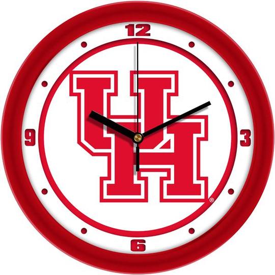 Houston Cougars 11.5" Traditional Logo Wall Clock by Suntime