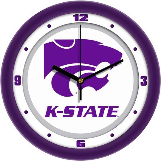 Kansas State Wildcats 11.5" Traditional Logo Wall Clock by Suntime