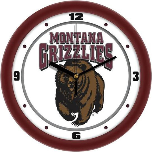Montana Grizzlies 11.5" Traditional Logo Wall Clock by Suntime