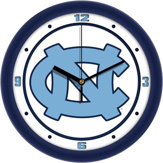 North Carolina Tar Heels 11.5" Traditional Logo Wall Clock by Suntime
