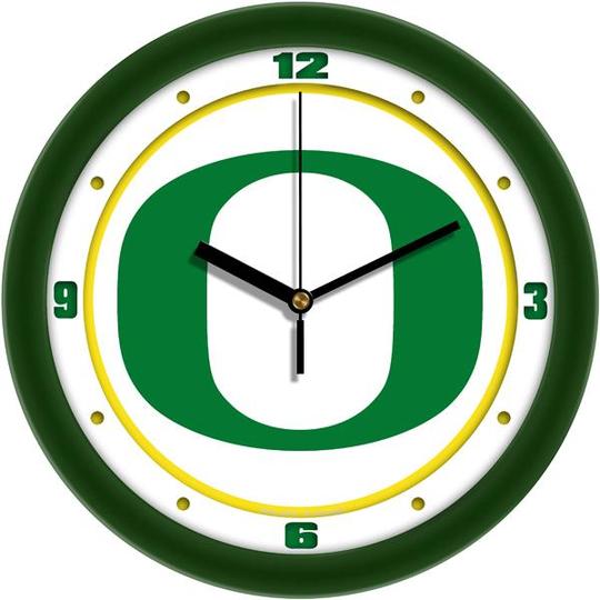 Oregon Ducks 11.5" Traditional Logo Wall Clock by Suntime