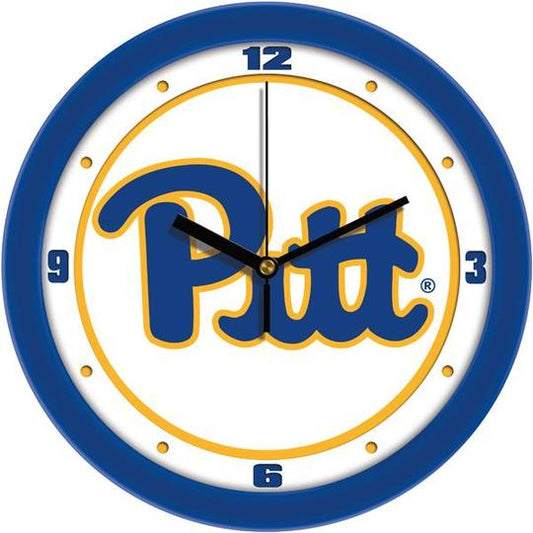 Pittsburgh Panthers 11.5" Traditional Logo Wall Clock by Suntime