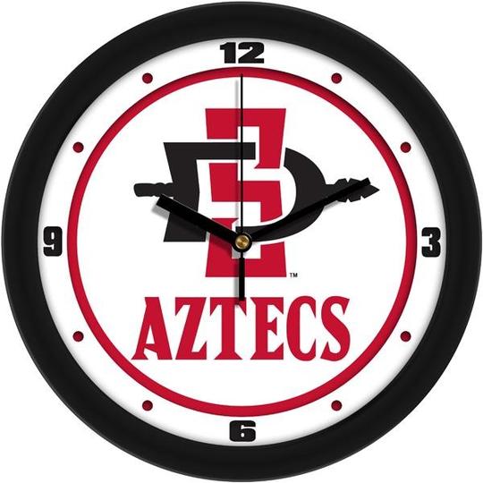 San Diego State Aztecs 11.5" Traditional Logo Wall Clock by Suntime