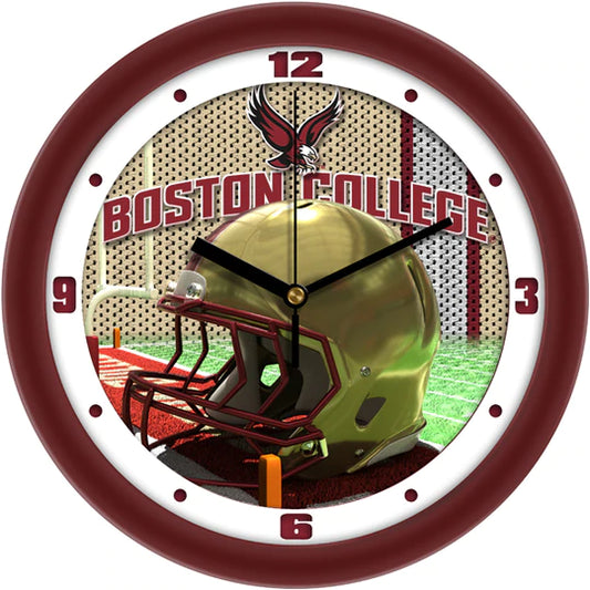 Boston College Eagles Football Helmet Design 11.5" Wall Clock by Suntime
