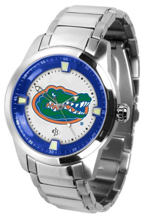 Florida Gators Men's Titan Steel Watch by Suntime