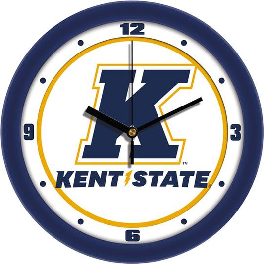 Kent State Golden Flashes 11.5" Traditional Logo Wall Clock by Suntime