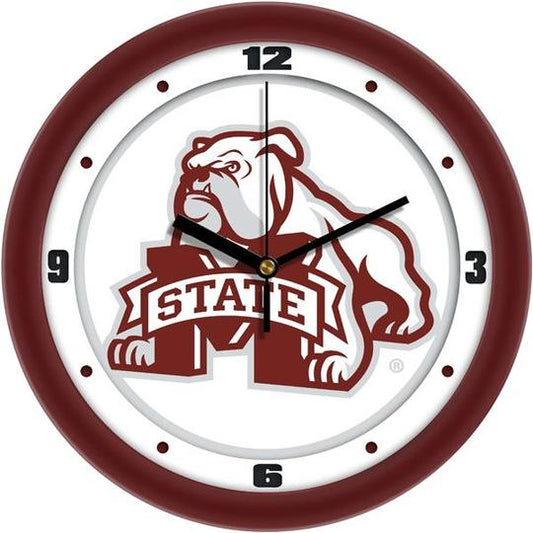 Mississippi State Bulldogs 11.5" Traditional Logo Wall Clock by Suntime
