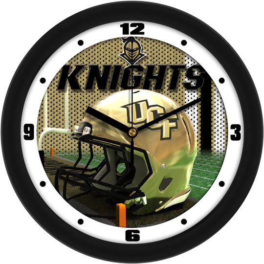 Central Florida Knights 11.5" Football Helmet Design Wall Clock by Suntime