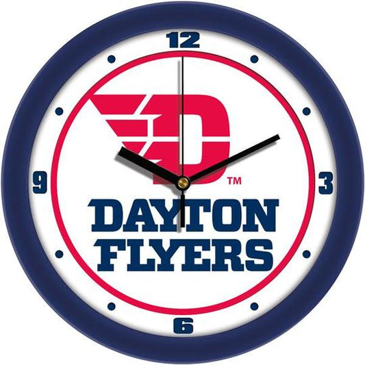 Dayton Flyers 11.5" Traditional Logo Wall Clock by Suntime