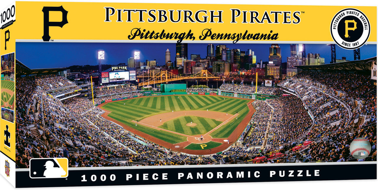 Pittsburgh Pirates Panoramic Stadium 1000 Piece Puzzle - Center View by Masterpieces