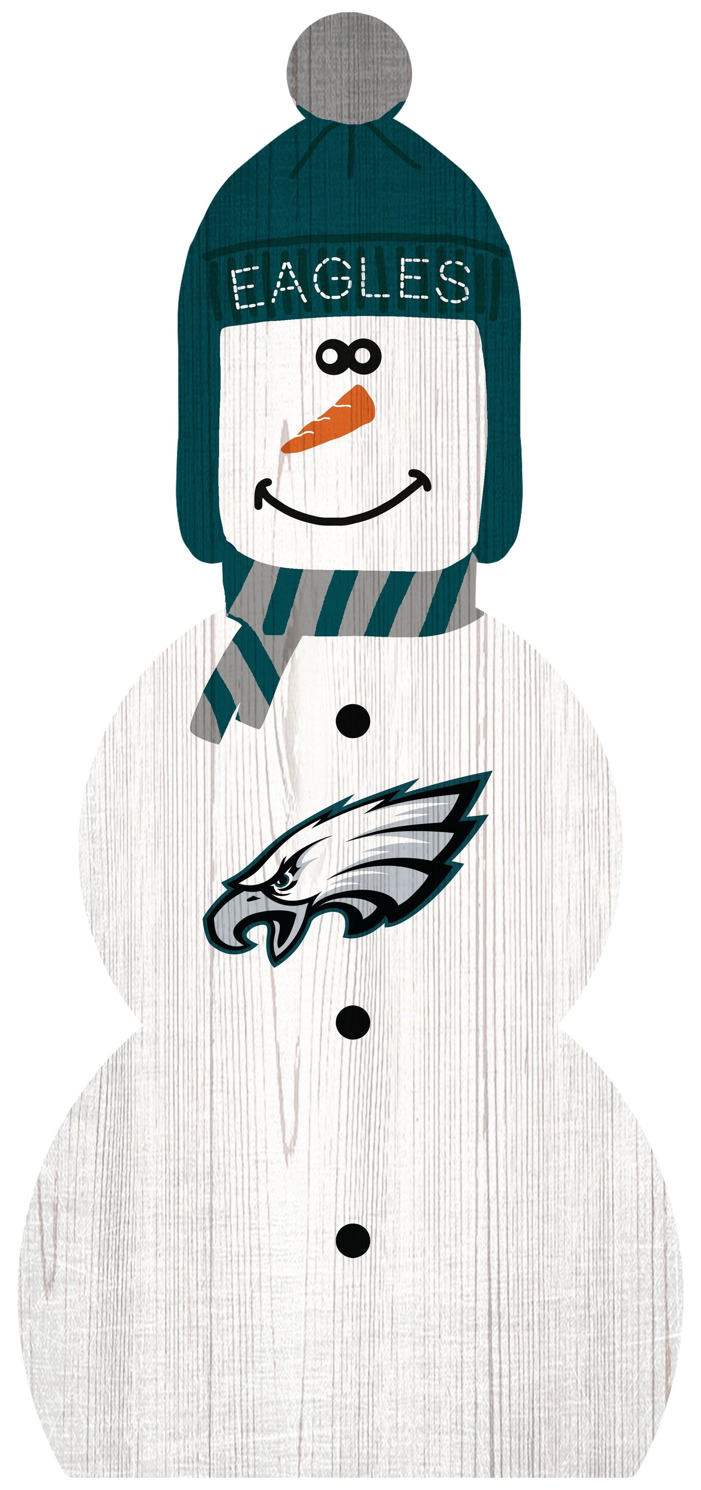 Philadelphia Eagles 31" Snowman Leaner by Fan Creations
