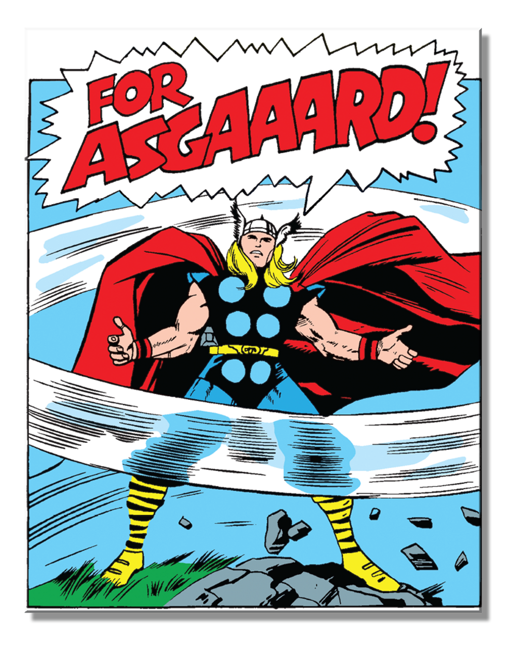 Thor Asgaard Metal Tin Sign - 2752