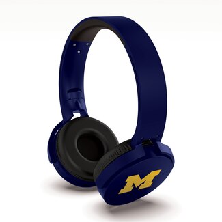 Michigan Wolverines Wireless Bluetooth Headphones by Prime Brands Group