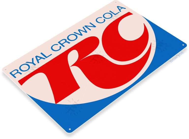 RC Cola Metal Tin Sign A154