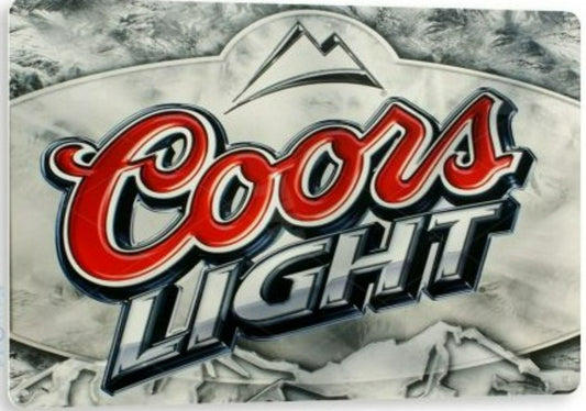 Coors Light Metal Tin Sign - A307