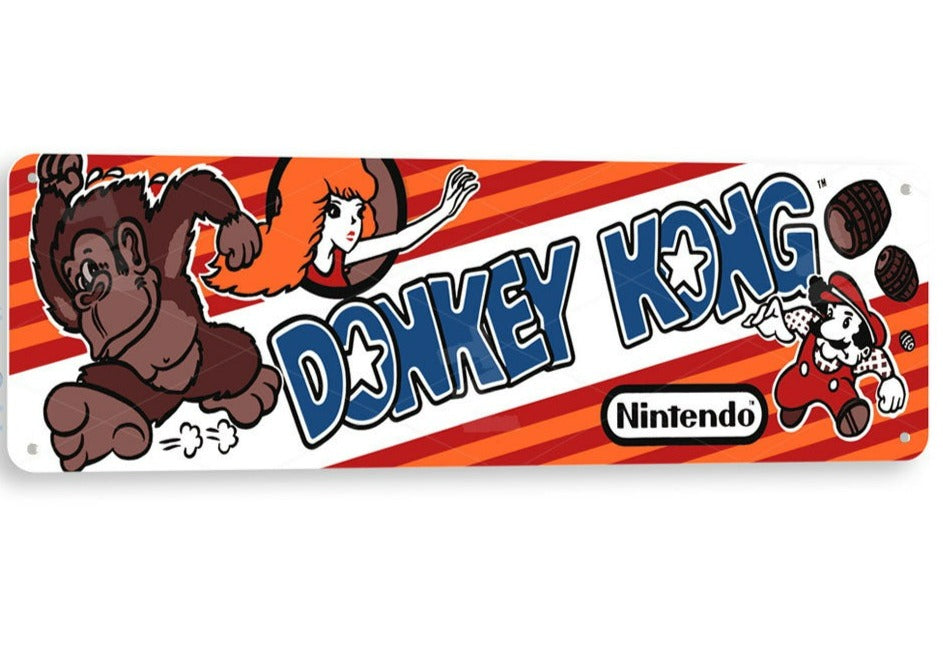 Donkey-Kong Arcade Metal Tin Sign A331