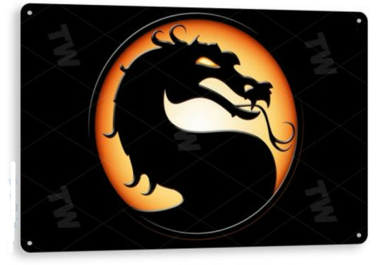 Mortal-Kombat Arcade Metal Tin Sign A511