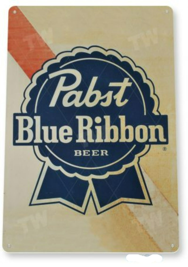 Pabst Beer Metal Tin Sign A552