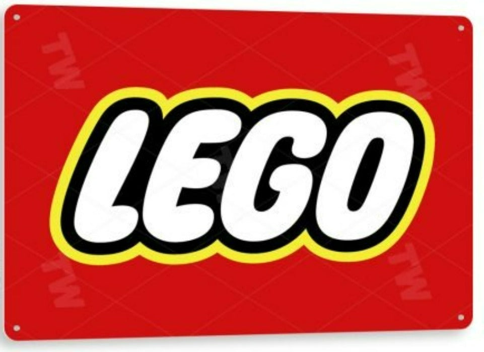 Lego Toys Metal Tin Sign - B171