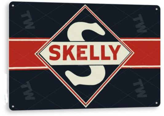 Skelly Gas Metal Tin Sign C345