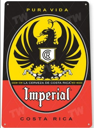 Imperial Beer Metal Tin Sign - C676