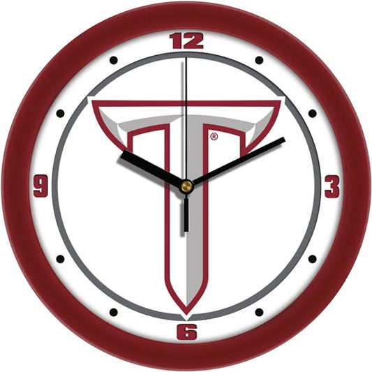 Troy Trojans 11.5" Traditional Wall Clock by Suntime