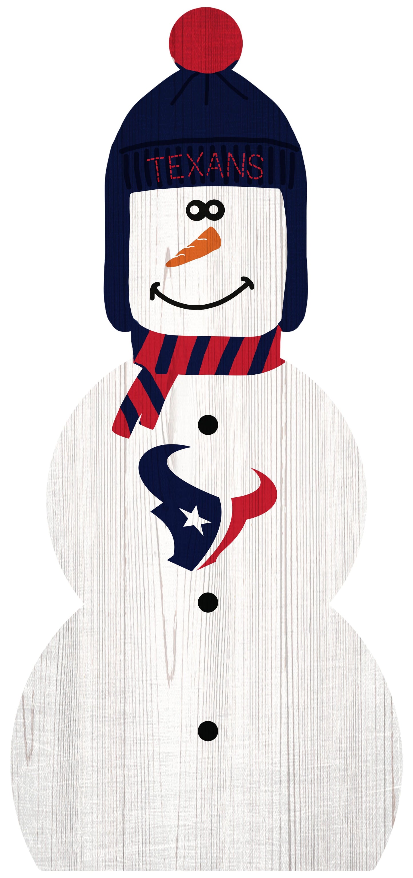 Houston Texans 31" Snowman Leaner by Fan Creations