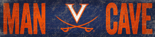 Virginia Cavaliers Man Cave Sign by Fan Creations