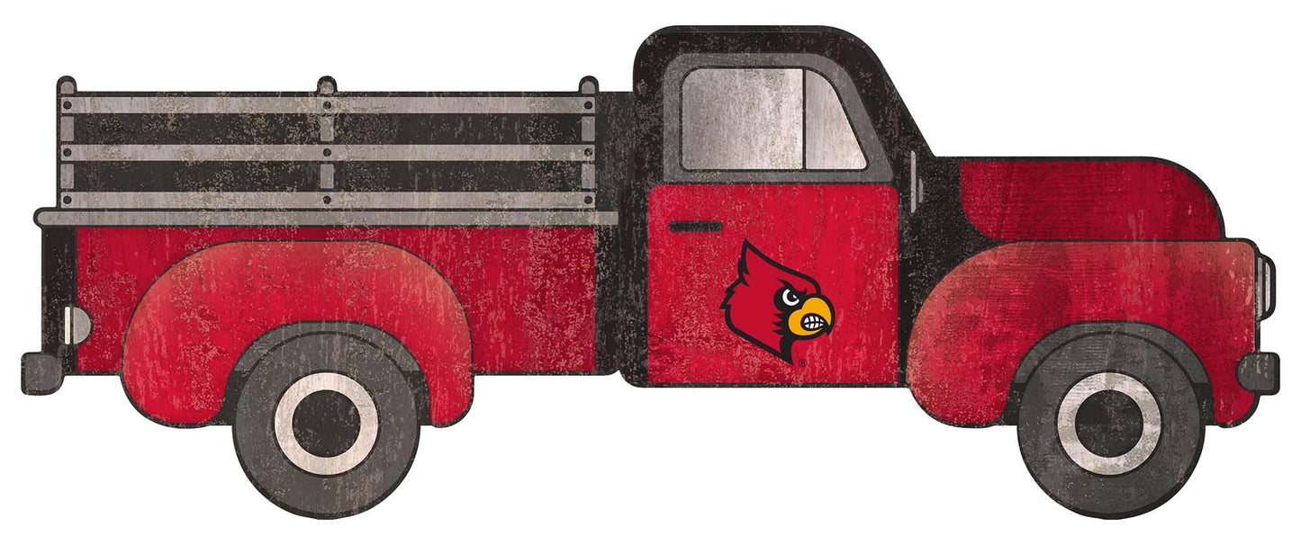 Louisville Cardinals 15" Cutout Truck Sign by Fan Creations