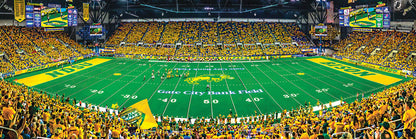 North Dakota State Bison Panoramic Stadium 1000 Piece Puzzle - Center View by Masterpieces