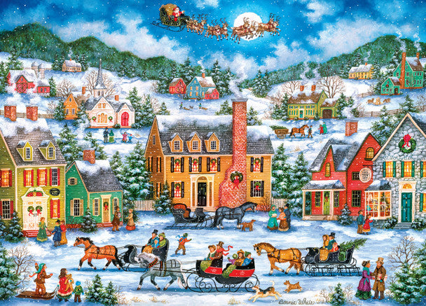 Christmas - Christmas Eve Fly By 1000 Piece Puzzle by Masterpieces