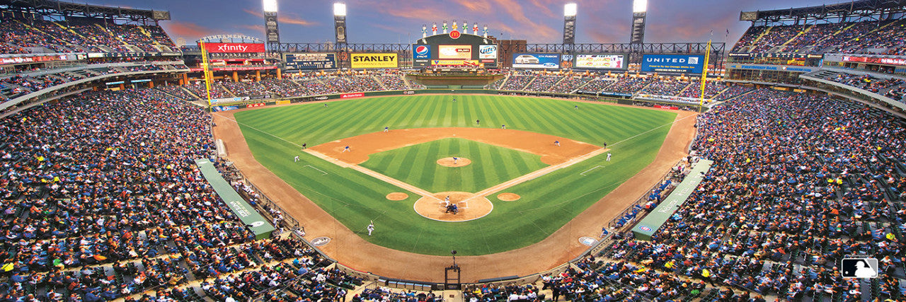 Chicago White Sox Panoramic Stadium 1000 Piece Puzzle - Center View by Masterpieces