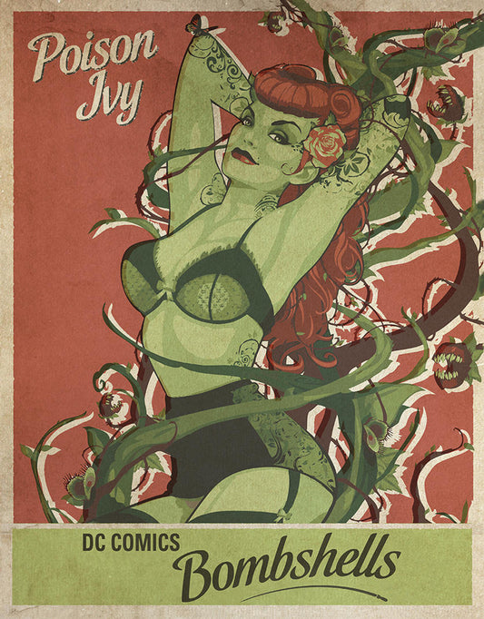 Poison Ivy 12.5" x 16" Metal Tin Sign - 2614