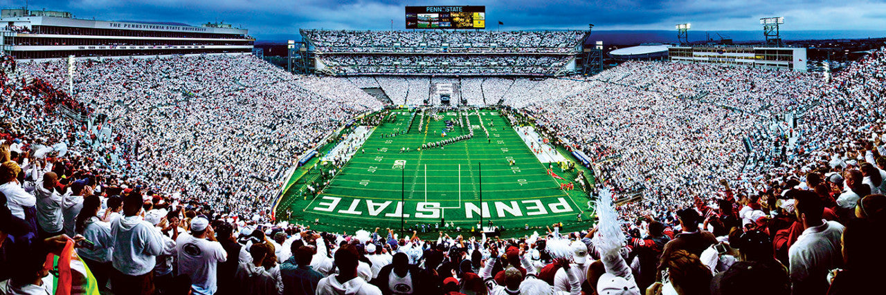 Penn State Nittany Lions Panoramic Stadium 1000 Piece Puzzle - End View by Masterpieces