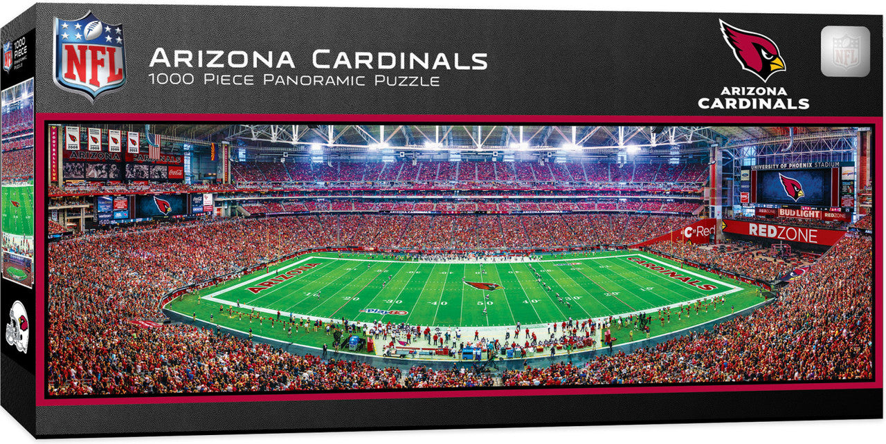 Arizona Cardinals 1000 Piece NFL Sports Puzzle - Center View by Masterpieces