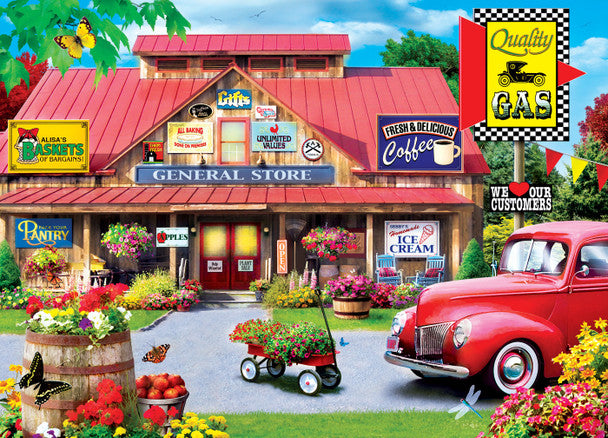 General Store - A Touch of Nostalgia 1000 Piece Jigsaw Puzzle By Masterpieces