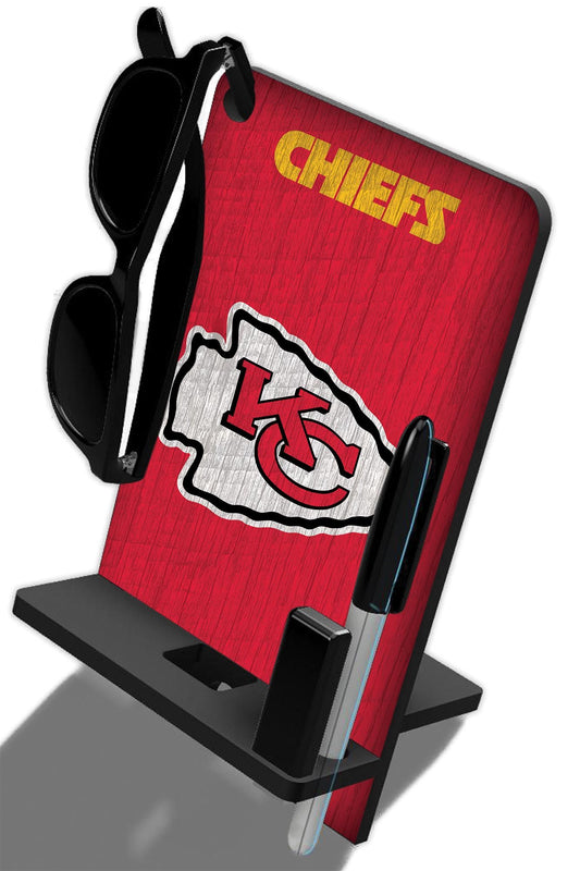 Kansas City Chiefs 4-in-1 Desktop Phone Stand by Fan Creations