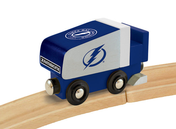 Tampa Bay Lightning Wooden Toy Zamboni Train Engine by Masterpieces