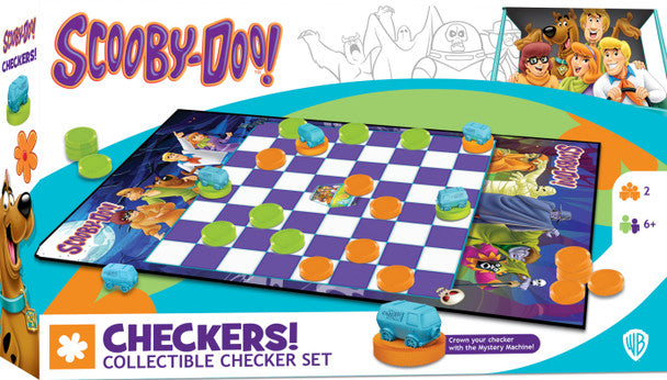 Scooby Doo Checkers Board Game by Masterpieces